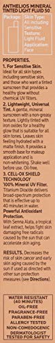 La Roche-Posay Anthelios Tinted Sunscreen SPF 50, Ultra-Light Fluid Broad Spectrum SPF 50, Face Sunscreen with Titanium Dioxide Mineral, Universal Tint, Oil-Free