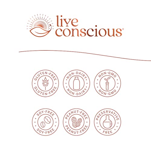 Live Conscious KrillWell, Joint, and Cognitive Support | Certified Sustainable Krill Oil 2X More Effective Than Fish Oil - 30 Day Supply
