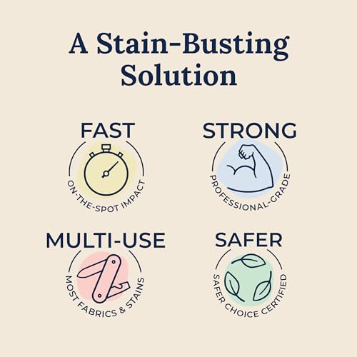 Miss Mouth's Messy Eater Stain Treater Spray - 4oz 2 Pack Stain Remover - Newborn & Baby Essentials - No Dry Cleaning Food, Grease, Coffee Off Laundry, Underwear, Fabric