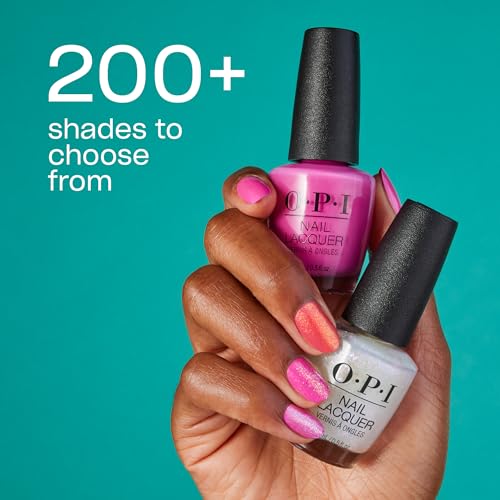 OPI Nail Lacquer, Funny Bunny, White Nail Polish, 0.5 fl oz