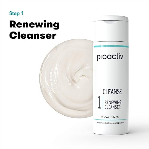 Proactiv 3 Step Acne Treatment - Benzoyl Peroxide Face Wash, Repairing Acne Spot Treatment for Face And Body, Exfoliating Toner - 60 Day Complete Acne Skin Care Kit, Multicolor