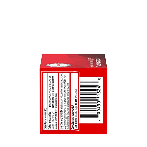 Tylenol Children's Chewables with 160 mg Acetaminophen, Pain Reliever & Fever Reducer for Kids' Cold + Flu Symptoms, Headache, Sore Throat & Toothache, Aspirin-Free, Grape Flavor, 24 ct