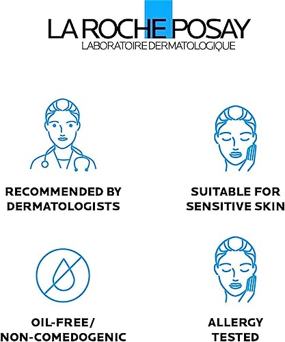 La Roche-Posay Hyalu B5 Pure Hyaluronic Acid Serum for Face | Vitamin B5 + Hyaluronic Acid + Madecassoside | Hydrating Serum Visibly Plumps Skin | Sensitive Skin Safe | Anti Aging Serum | Oil-Free