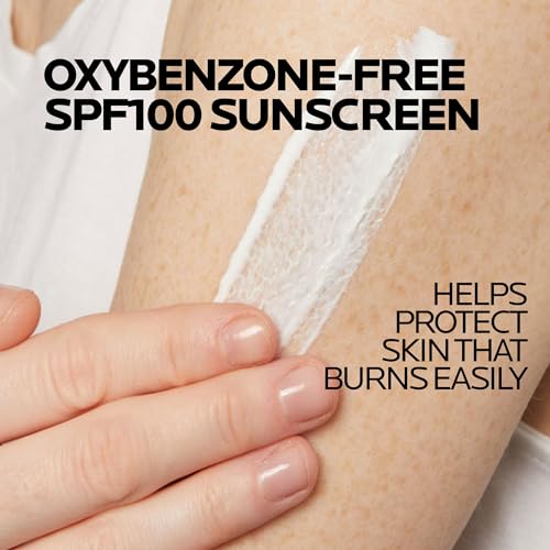 La Roche-Posay Anthelios Melt-In Milk Sunscreen SPF 100 | Sunscreen For Body & Face | Broad Spectrum SPF + Antioxidants | Oil Free Sunscreen Lotion | For Sun Sensitive Skin | Oxybenzone Free