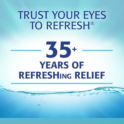 Refresh Contacts, Eye Drops, Contact Lens Comfort,Blue 0.4 Fl Oz Sterile