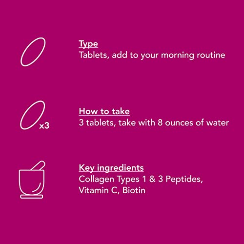 NeoCell Super Collagen With Vitamin C and Biotin, Skin, Hair and Nails Supplement, Includes Antioxidants, Tablet, 270 Count, 1 Bottle