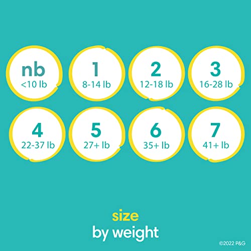 Pampers Swaddlers Diapers - Size 4, One Month Supply (150 Count), Ultra Soft Disposable Baby Diapers