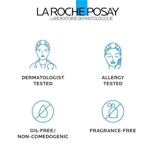 La Roche-Posay Toleriane Purifying Foaming Facial Cleanser, Oil Free Face Wash for Oily Skin and for Sensitive Skin with Niacinamide, Pore Cleanser Won’t Dry Out Skin, Unscented