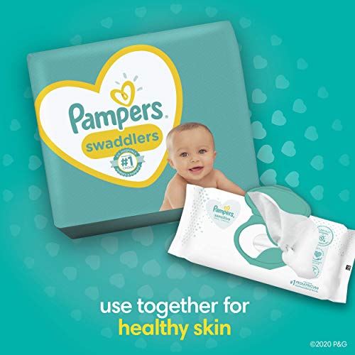 Pampers Swaddlers Diapers - Size 4, One Month Supply (150 Count), Ultra Soft Disposable Baby Diapers