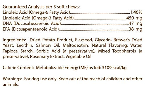 Healthy Breeds Bulldog Salmon Oil Soft Chews 120 Count