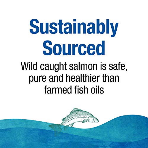 Complete Omega by Natural Factors, Wild Alaskan Salmon Oil, Supports Heart and Brain Health with Omega-3 DHA and EPA, 180 softgels (180 servings)