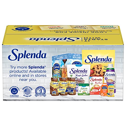 SPLENDA Zero Calorie Sweetener Value Pack, 800 Count Packets