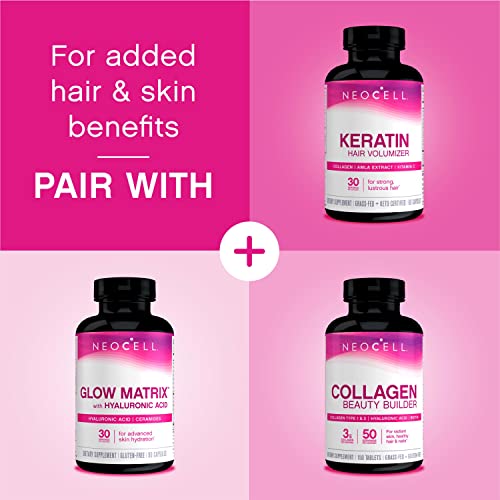 NeoCell Super Collagen With Vitamin C and Biotin, Skin, Hair and Nails Supplement, Includes Antioxidants, Tablet, 270 Count, 1 Bottle