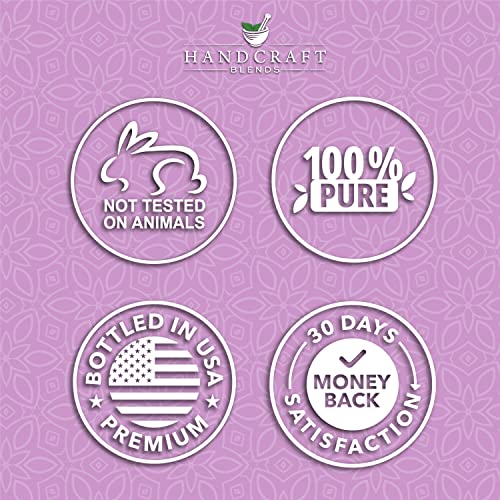 Handcraft Blends Lavender Essential Oil - Huge 4 Fl Oz - 100% Pure and Natural - Premium Grade with Glass Dropper
