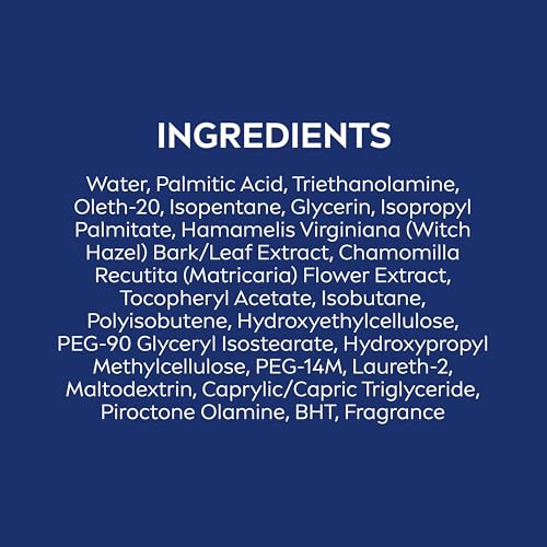 NIVEA MEN Sensitive Shave Gel with Vitamin E, Soothing Chamomile and Witch Hazel Extracts, No Drying Alcohols, 3 Pack of 7 Oz Cans