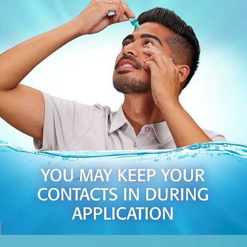 Refresh Contacts, Eye Drops, Contact Lens Comfort,Blue 0.4 Fl Oz Sterile