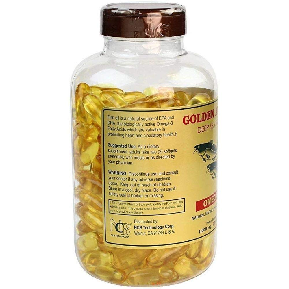 Omega 3 Alaska Deep Sea Fish Oil 1000mg 200 Softgels