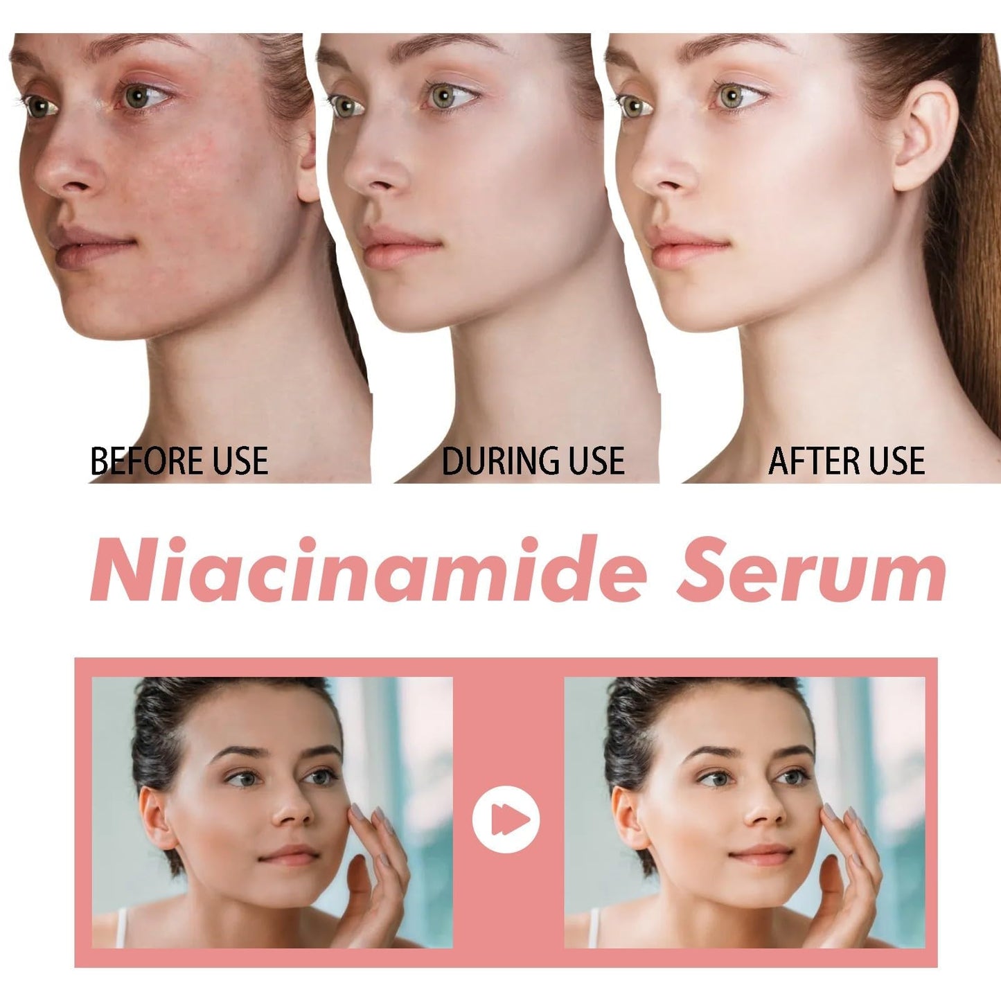 Peach 70 Niacinamide Serum,Peach 70% Niacin Serum for Face,Hydrating Serum,Face Serum for Women Face Plump & Smooth Fine Line Daily Clean Beauty (1pc)