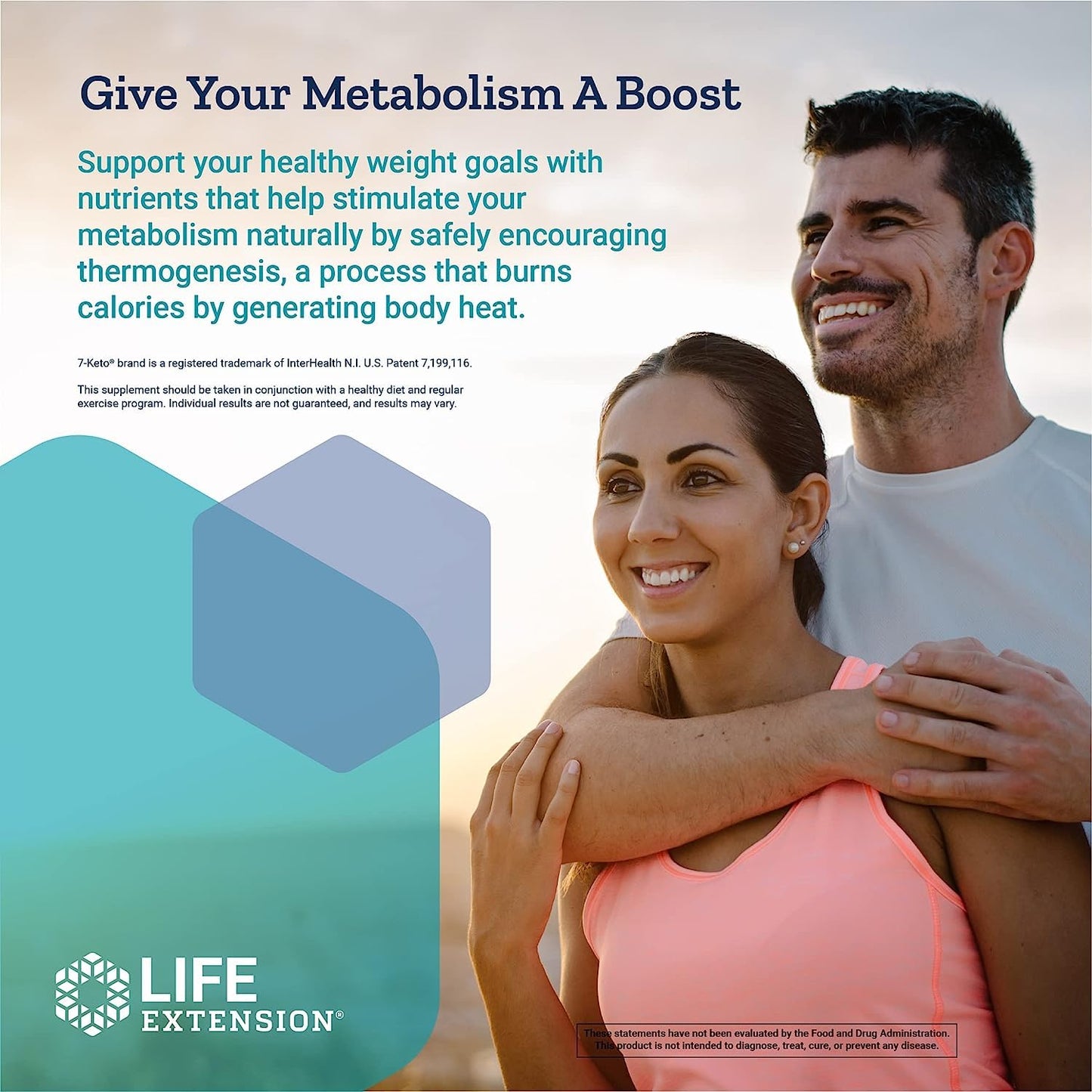 Life Extension 7-KETO DHEA Metabolite – Crank Up Your Fat-burning Furnace – Non-GMO – Gluten-free – 100 Mg – 60 Vegetarian Capsules