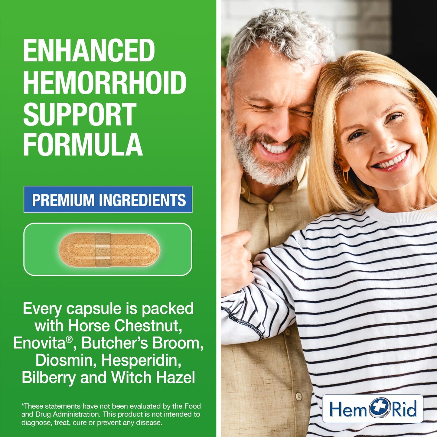 HemRid Max - Fast Hemorrhoid Relief. Get The Hemorrhoid Pills That Actually Work. Works in Just 2-5 Days.