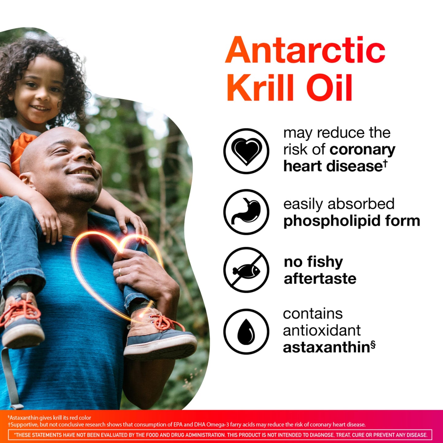 MegaRed Krill Oil 350mg Omega 3 Supplement, 1 Dr Recommended Krill Oil Brand with EPA, DHA, Astaxanthin & Phopholipids, Supports Heart, Brain, Joint and Eye Health - 130 Softgels (130 Servings)