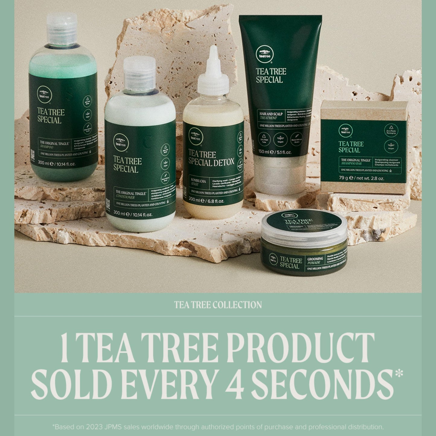 Tea Tree Special Shampoo, Deep Cleans, Refreshes Scalp, For All Hair Types, Especially Oily Hair, 33.8 fl. oz.