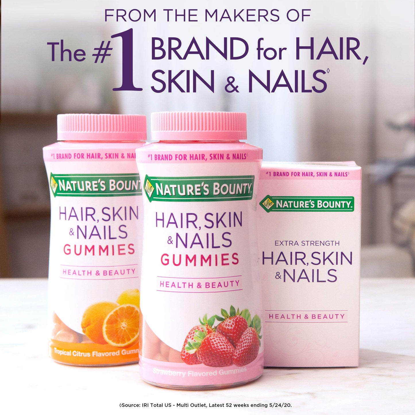 Nature's Bounty Biotin, Vitamin Supplement, Supports Metabolism for Cellular Energy and Healthy Hair, Skin, and Nails, 5000 mcg, 60 Quick Dissolve