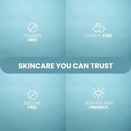 Collagen Peptide Serum - Anti Aging Collagen Serum for Face, Skin Brightening, Reduces Fine Lines & Wrinkles, Heals and Repairs Skin, Microneedling Serum with Hyaluronic Acid (2 oz)