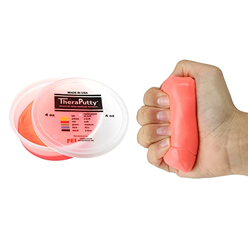 CanDo TheraPutty Standard Hand Exercise Putty For Rehabilitation, Exercises, Hand Therapy, Occupational Therapy, Hand Strengthening, Improve Motor Skills, Stress Relief