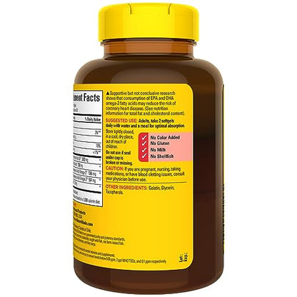 Nature Made Extra Strength Omega 3 Fish Oil Supplement, 2800 mg - 60 Softgels, 30 Day Supply