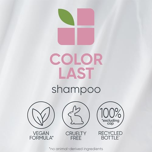 Biolage Color Last Shampoo | Helps Maintain Vibrant Color | For Color-Treated Hair | Paraben & Silicone-Free | Vegan | Cruelty Free | 33.8 Fl. Oz