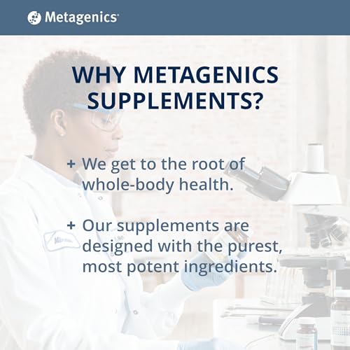 Metagenics OmegaGenics EPA-DHA 1000 - Omega-3 Fish Oil Supplement - for Heart Health, Musculoskeletal Health & Immune System Health* - with DHA & EPA - 120 Softgels
