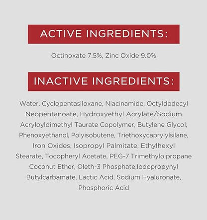 EltaMD UV Clear Tinted Face Sunscreen, Oil- Free Tinted Sunscreen with Zinc Oxide, Dermatologist Recommended Sunscreen, 1.7 oz Pump