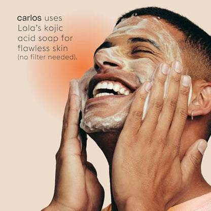 Kojic Acid Soap - Skin Whitening Face Soap with Natural Turmeric Root and Orange Oil, Kojic Acid Soap for Skin Lightening, Whitening & Brightening with Papaya Extract