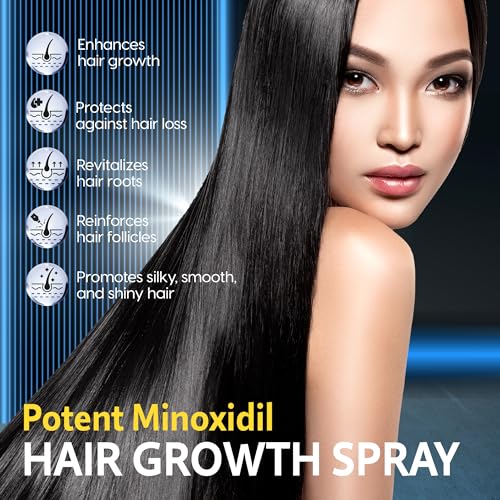 Minoxidil for Men, 5% Minoxidil for Women Hair Growth, Minoxidil for Men Beard Growth, Hair Regrowth for Men, Minoxidil 5 Percent, Hair Loss Treatments for Women 2oz