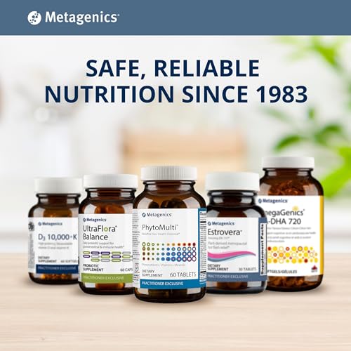 Metagenics OmegaGenics EPA-DHA 1000 - Omega-3 Fish Oil Supplement - for Heart Health, Musculoskeletal Health & Immune System Health* - with DHA & EPA - 120 Softgels