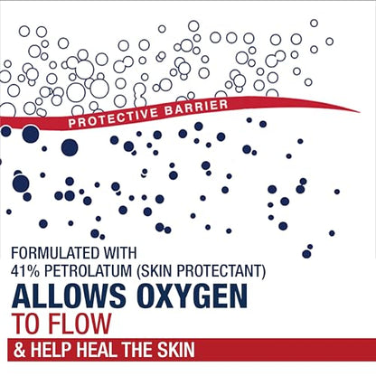 Aquaphor Healing Ointment Advanced Therapy Skin Protectant, Body Moisturizer for Dry Skin, Minor Cuts and Burns, Dry Cuticles, Cracked Heels, Hands and Lips, 14 Oz Jar