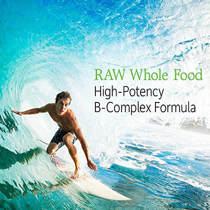Garden of Life Vitamin B Complex - Vitamin Code Raw B Complex - 120 Vegan Capsules, High Potency B Complex Vitamins for Energy & Metabolism with B6, Folate & B12 as Methylcobalamin plus Probiotics