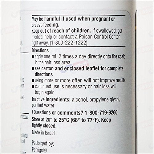 Kirkland Men Hair Loss Regrowth Revitalizes Hair Follicles 5% Minoxidil Topical Solution 3 Months Supply Size 3 X 2 Fl. Oz (60 Ml) Original By Siamproviding3