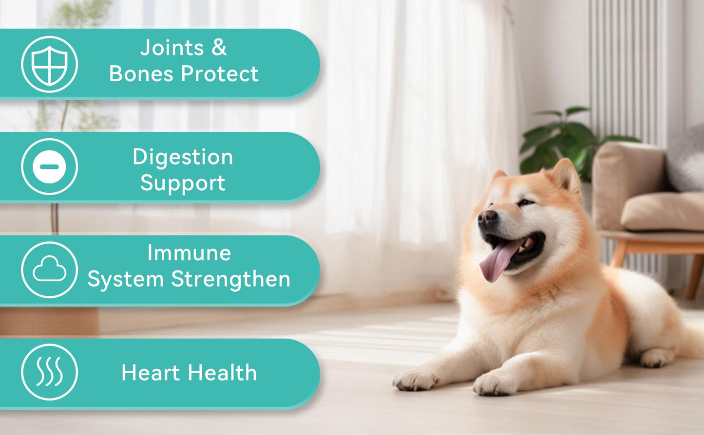 Omega-3 Multivitamin Skin and Coat Supplement for Dogs Omega 3 Fish Oil Supplement, Supports Shedding, Skin & Coat, Immunity, EPA,DHA (Heart,Bone, Multivitamin)