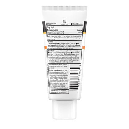Neutrogena Face Sunscreen, Broad Spectrum SPF 50 Clear Face, Breakout Free Lotion, Fragrance- & Oxybenzone-Free, Non-Comedogenic, 3 Fl. Oz
