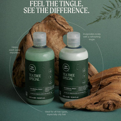 Tea Tree Special Shampoo, Deep Cleans, Refreshes Scalp, For All Hair Types, Especially Oily Hair, 33.8 fl. oz.