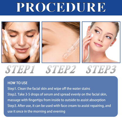 Hyaluronic Acid Serum for Face, Anti Againg Hyaluronic Acid Serum, Hyaluronic Acid Hydrating Serum, No Greasy & Smooth Face Serums for Women, Deep Hydrating Serum for Reduce Wrinkles and Fine Lines