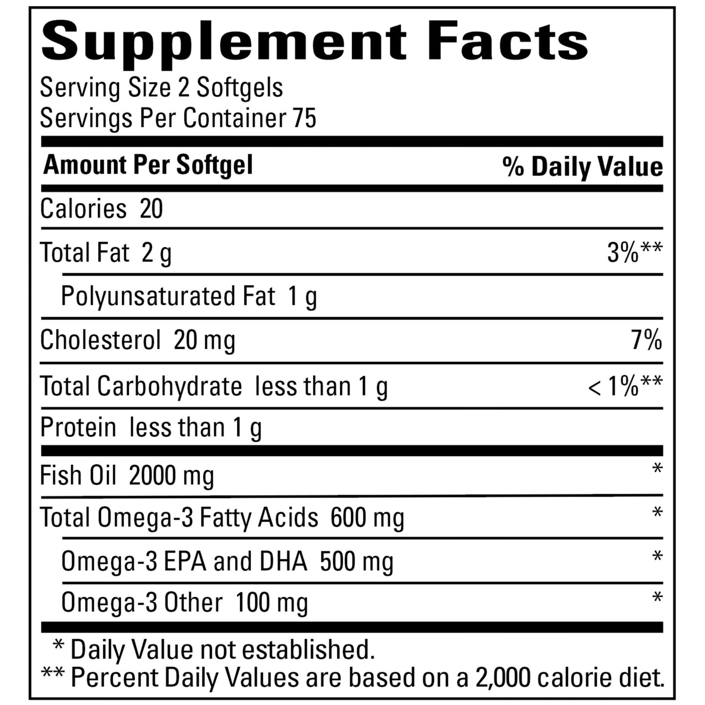 Nature Made Burpless Omega 3 Fish Oil Softgels - 1000mg for Heart Health, 150 Softgels, 75 Day Supply