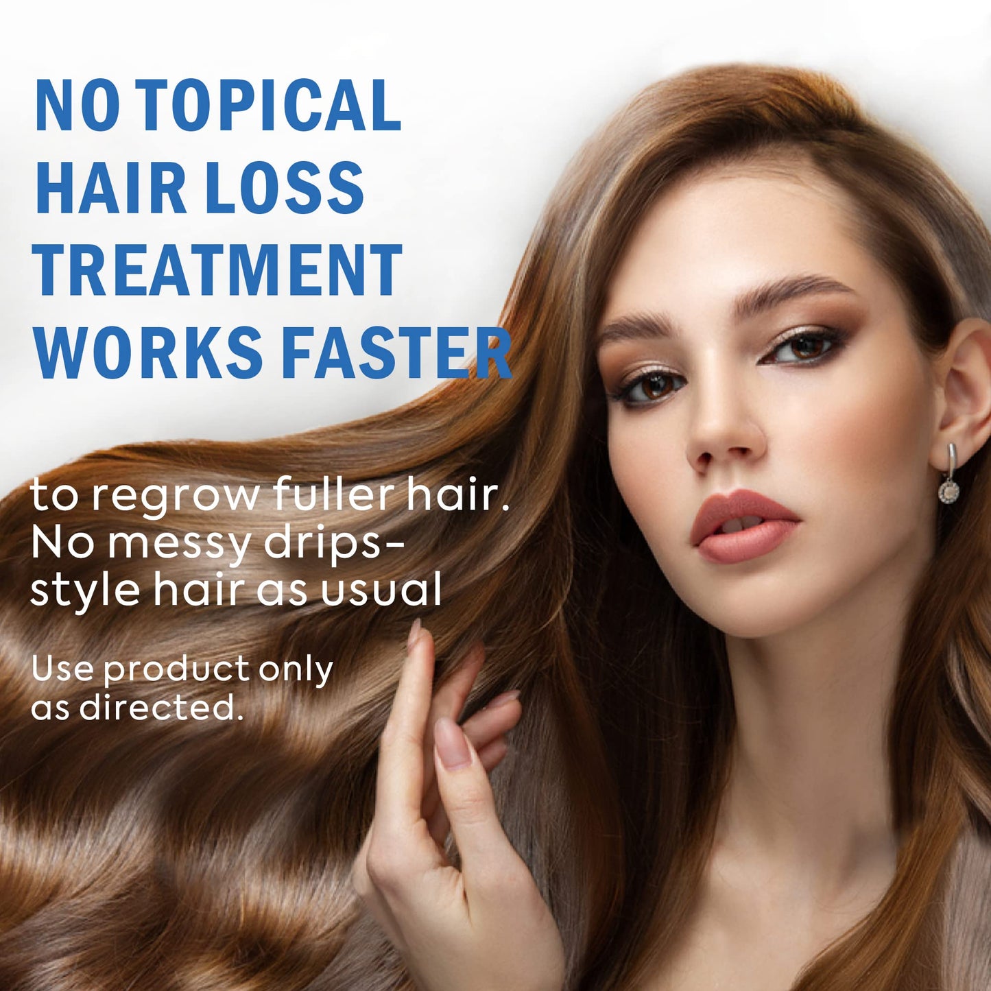 RELLET 5% Minoxidil Hair Growth Spray For Men and Women 100Ml Hair Regrowth Treatment Serum For Stronger Thicker Longer Hair Help to Stop Thinning and loss hair 2 Month supply