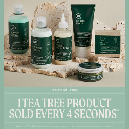 Tea Tree Special Shampoo, Deep Cleans, Refreshes Scalp, For All Hair Types, Especially Oily Hair, 33.8 fl. oz.